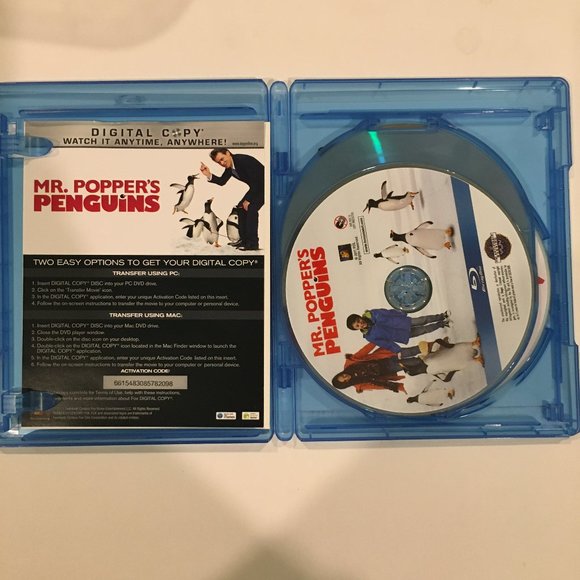 20th Century Fox MR. POPPER'S PENGUINS Blu-Ray & DVD Set - Picture 3 of 4